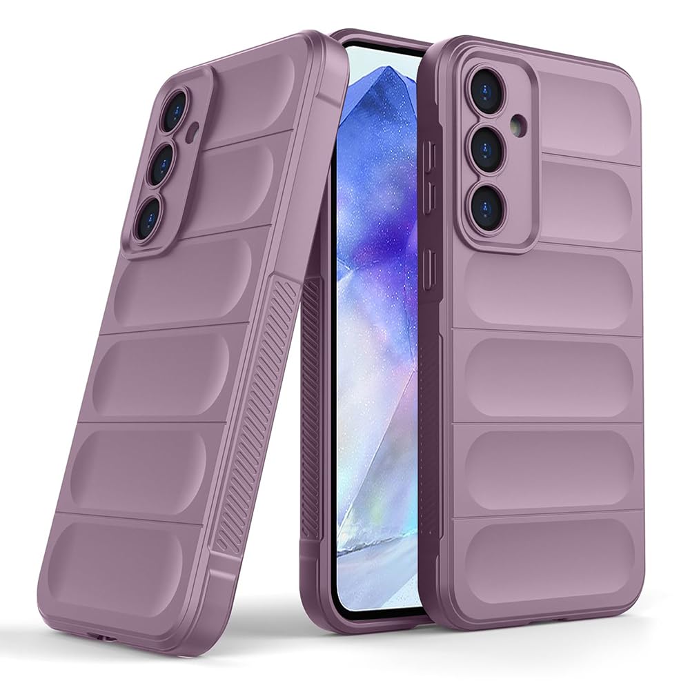 Casotec Back Cover for Samsung Galaxy A55 5G | Full Camera Protection | Liquid Silicon Case | Flexible Bumper Case for Samsung Galaxy A55 5G (Purple) (B0D4ZHH9PP) Amazon Price History, Amazon Price Tracker