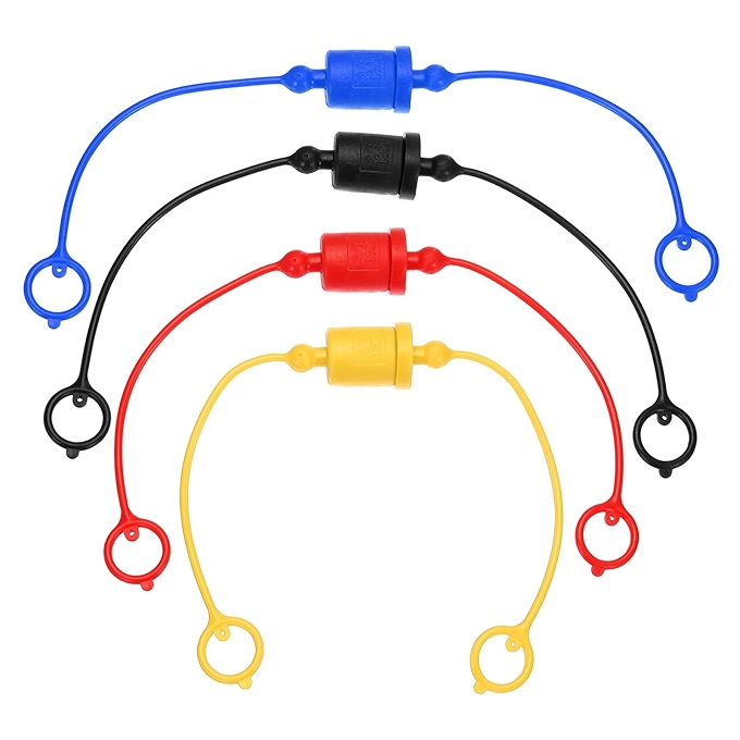 PATIKIL ISO-A 1/4液压快速连接器接头保护盖套装