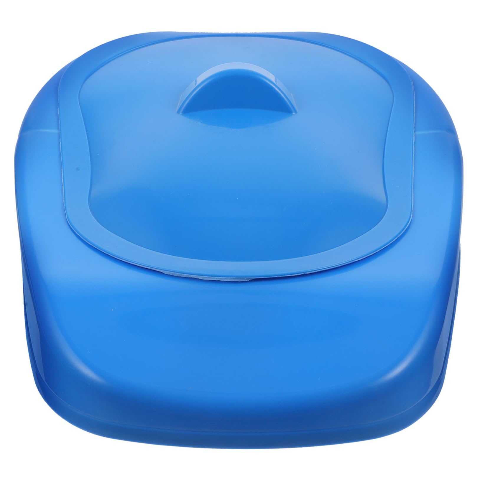 FRCOLOR Bedpan Urinal for Elderly Women Men Bedpan Seat Lid Portable Easy-Clean Plastic for Bedridden Patients