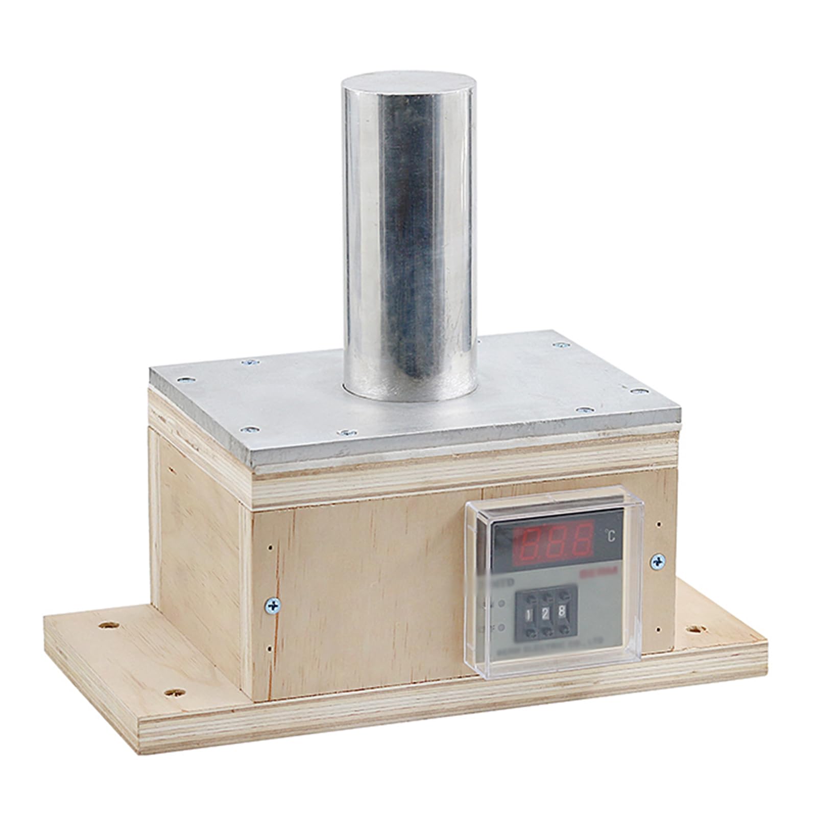 Giętarka do gitary - aluminiowa końcówka lutownicza z drewnianą podstawą - regulowana temperatura do 150℃ - idealna do produkcji gitary i skrzypiec