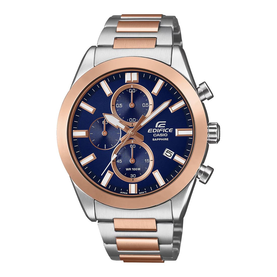 Casio Edifice EFB-710SG-2AVUDF Analog Blue Dial Men (ED668)-image-12