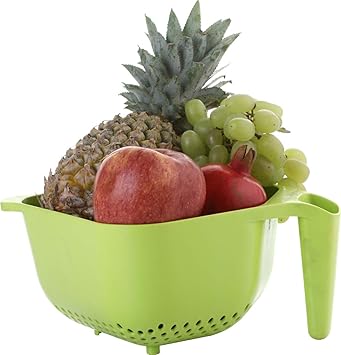 Ganesh Plastic Store N Wash Bowl for Home and Kitchen use Pack of 1 (Multicolor)