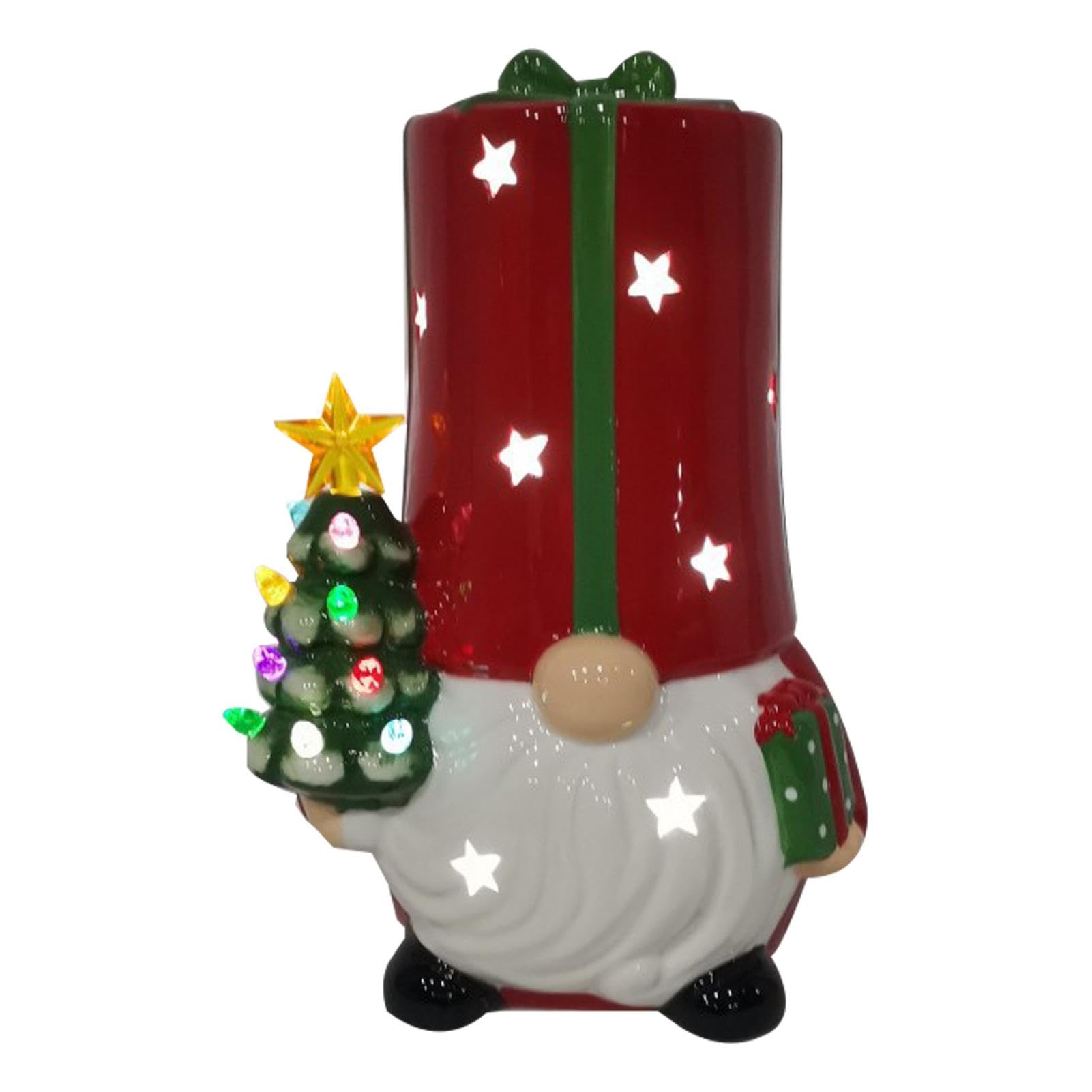 Weihnachtswichtel, Keramik, Weihnachtsdekoration, Zwergdekoration
