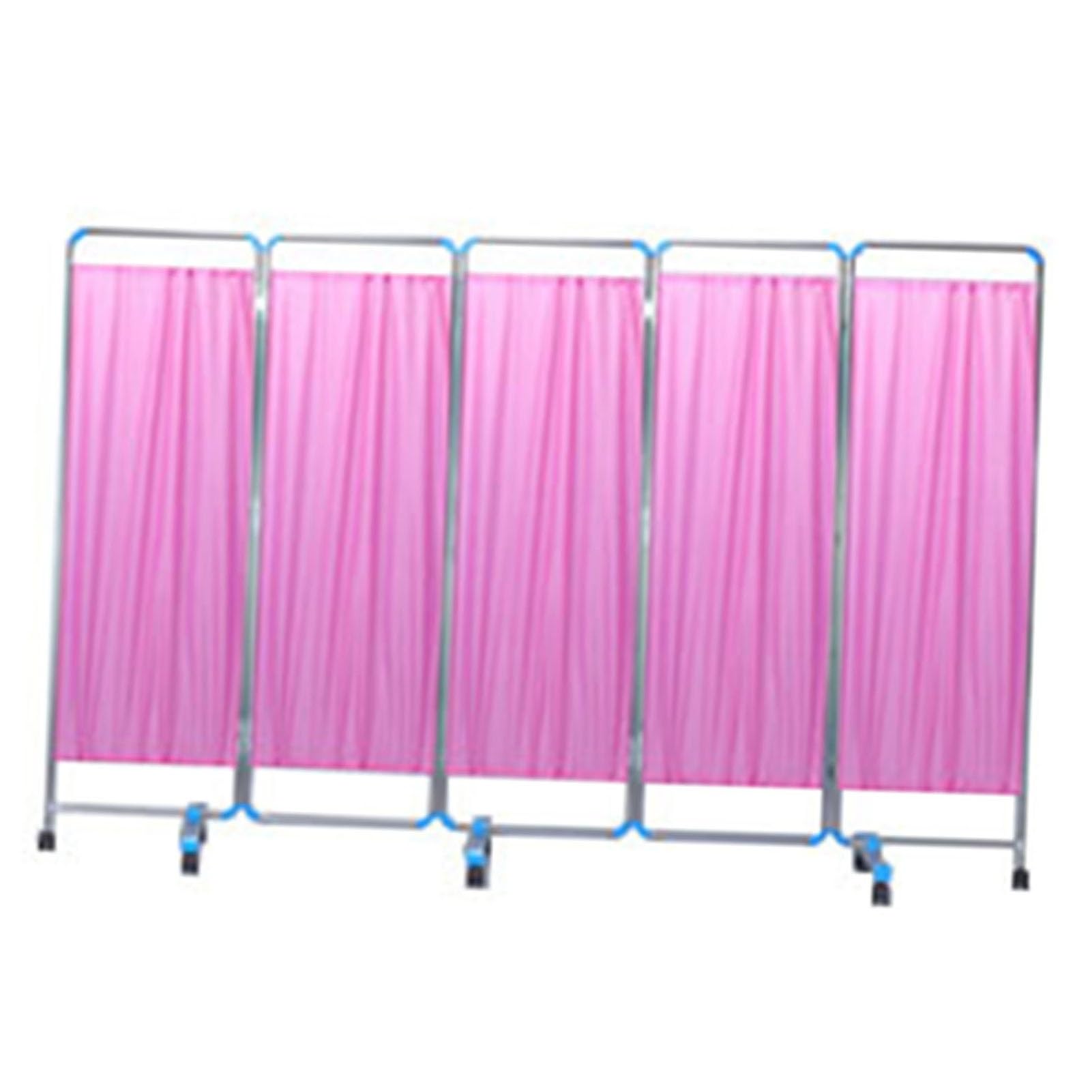 Paravent de confidentialité à roulettes pliable 3 panneaux pour cabinet médical