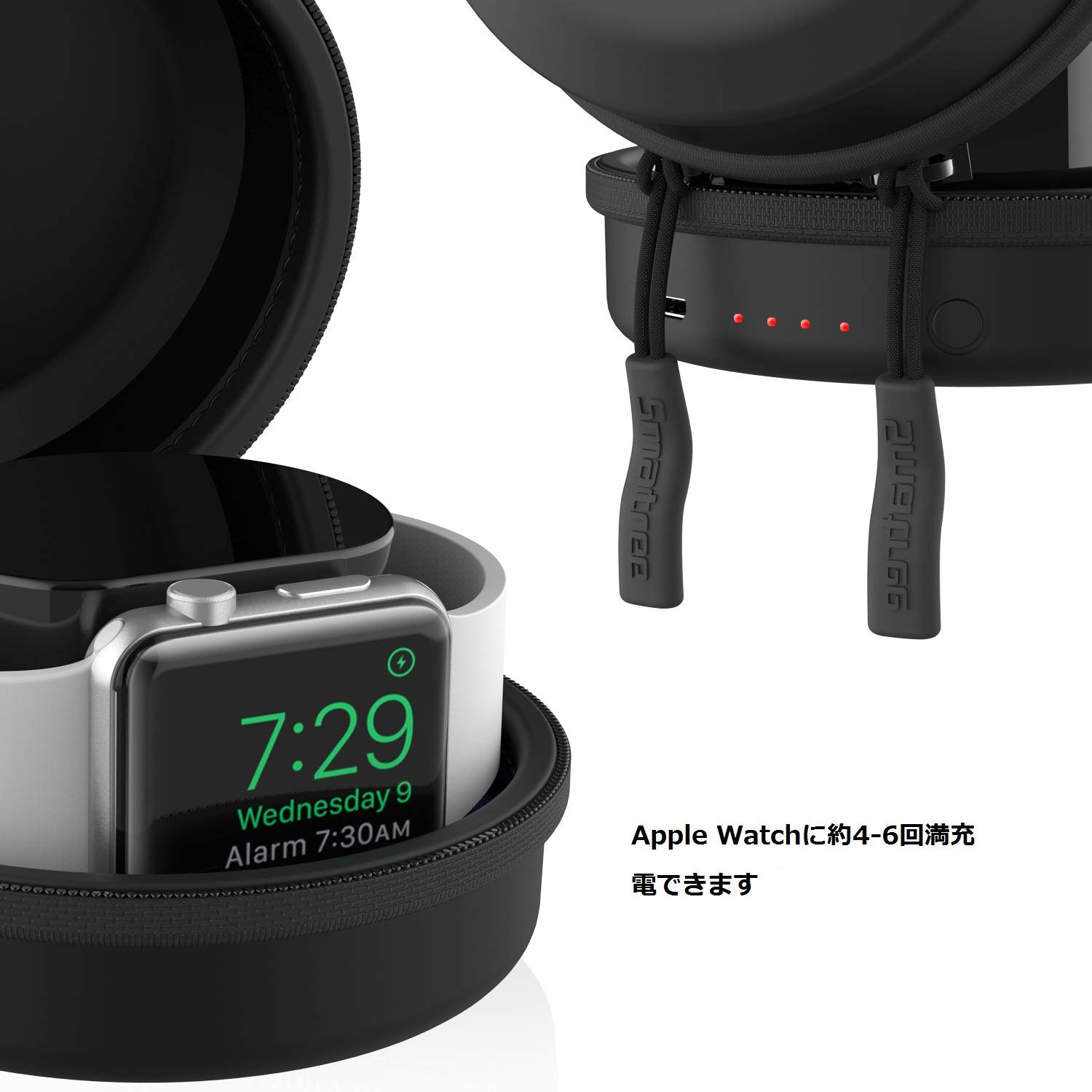 Amazon.co.jp: Smatree Apple watch 充電器 Apple watch series 6/5/4 