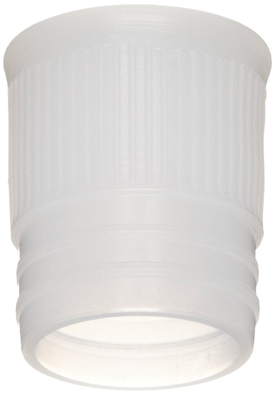 BioLogixResearch 10-0123 Polyethylene Press Cap Closure for 17mm Diameter Conical Centrifuge Tube (Case of 1000)
