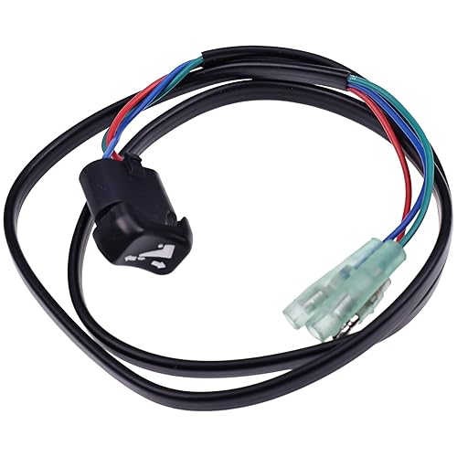 Interruptor de inclinación de ajuste de caja de control remoto 37850-93J10 compatible para motor fuera de borda Suzuki