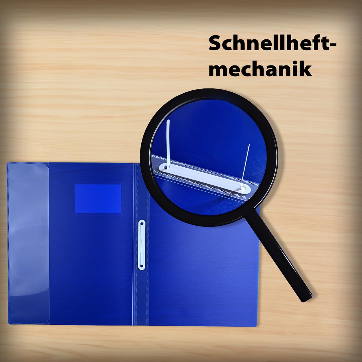 Brunnen stabile Plastik Schnellhefter FACT!pp 12er Set für Format A4, | Inklusive 12 zusätzliche Namensschilder