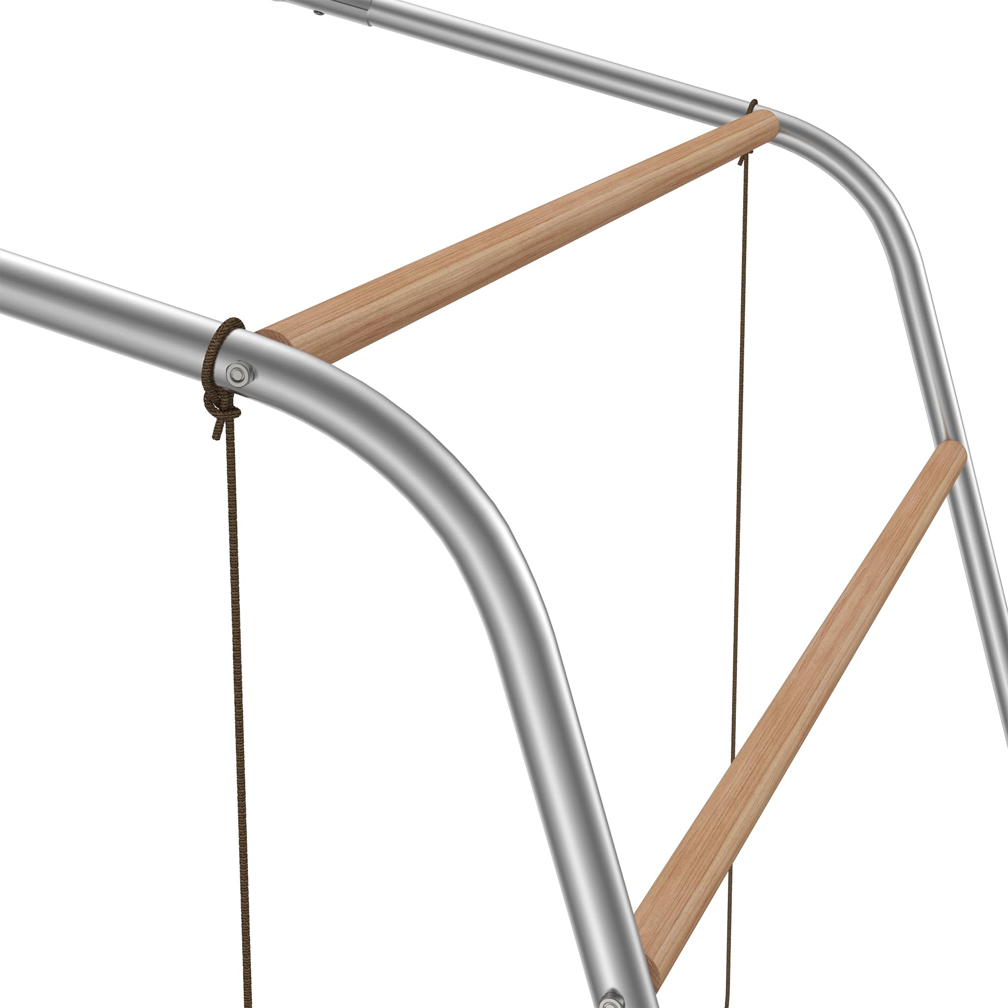 Froadp Columpio de madera de 5 niveles para pollos con percha - escalera para pollos, barra para pollos y juguete para pollos, accesorio para gallinero y corral para pollos