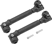 Vista 9 de ShareGoo - 2 piezas de actualización de eje de transmisión universal CVD, compatibles con Axial SCX10 SCX10-II Redcat Gen7 Gen8 RC4WD D90 1/10 RC