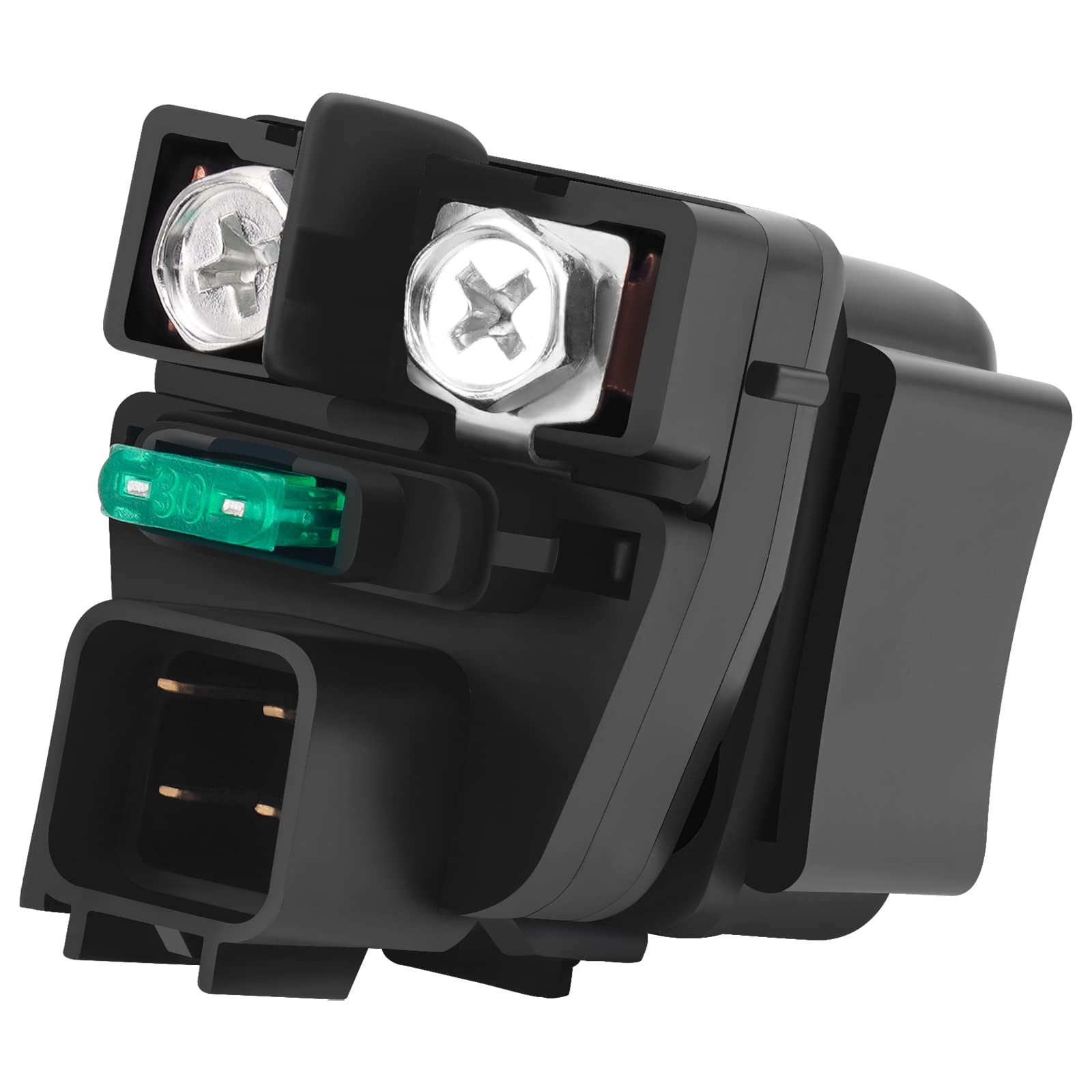 AHL Motocicleta Relé de Arranque Solenoide para Suzuki LTA400FQ King Quad 400 4x4 Anniversary Edition FS/AS 2009 ATV