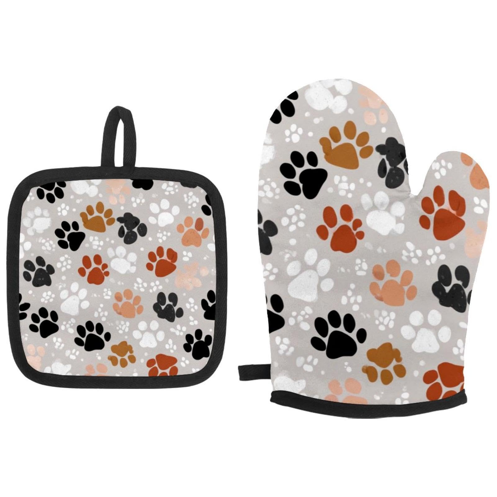 Gant patte de chat isolant idée cadeau originale pour passionnés de cuisine et pâtisserie