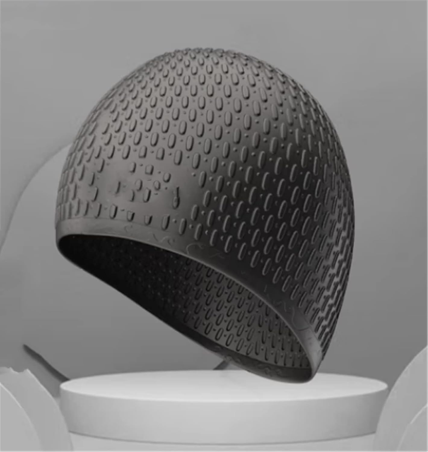 男性女性水泳キャップロングヘア防水水泳プールキャップ耳保護シリコーンダイビング帽子 - AliExpress ロングヘアー スイムキャップ レディース  メンズ 3D耳保護 シリコン水泳キャップ ロング/ショートヘア用 髪をドライに保つ 防水 スイミングキャップ 水泳キャップの女性長い髪のシリコン防水水泳キャップレディース水泳用具 使いやすい(Black)