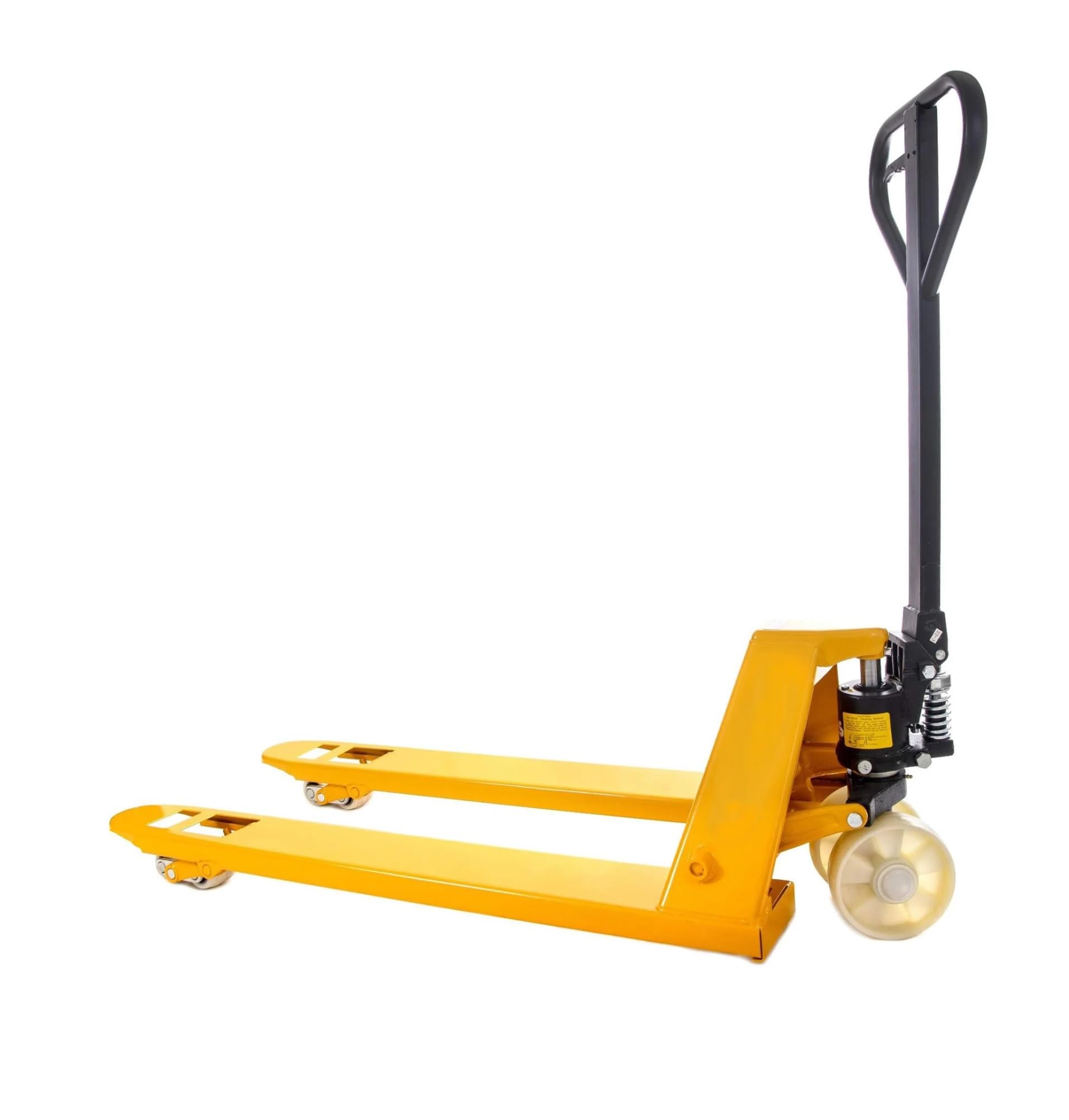 transpallet Manuale transpallet Mobile 2T TON Nylon PU Wheel Transpallet Manuale Carrello Idraulico Carrello elevatore per Pallet (Nylon)