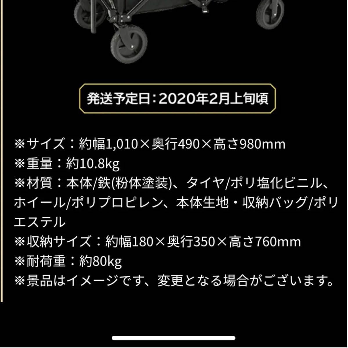 Amazon.co.jp: キャリーワゴン『THE RAMPAGE』 ローソン当選 : ホーム 