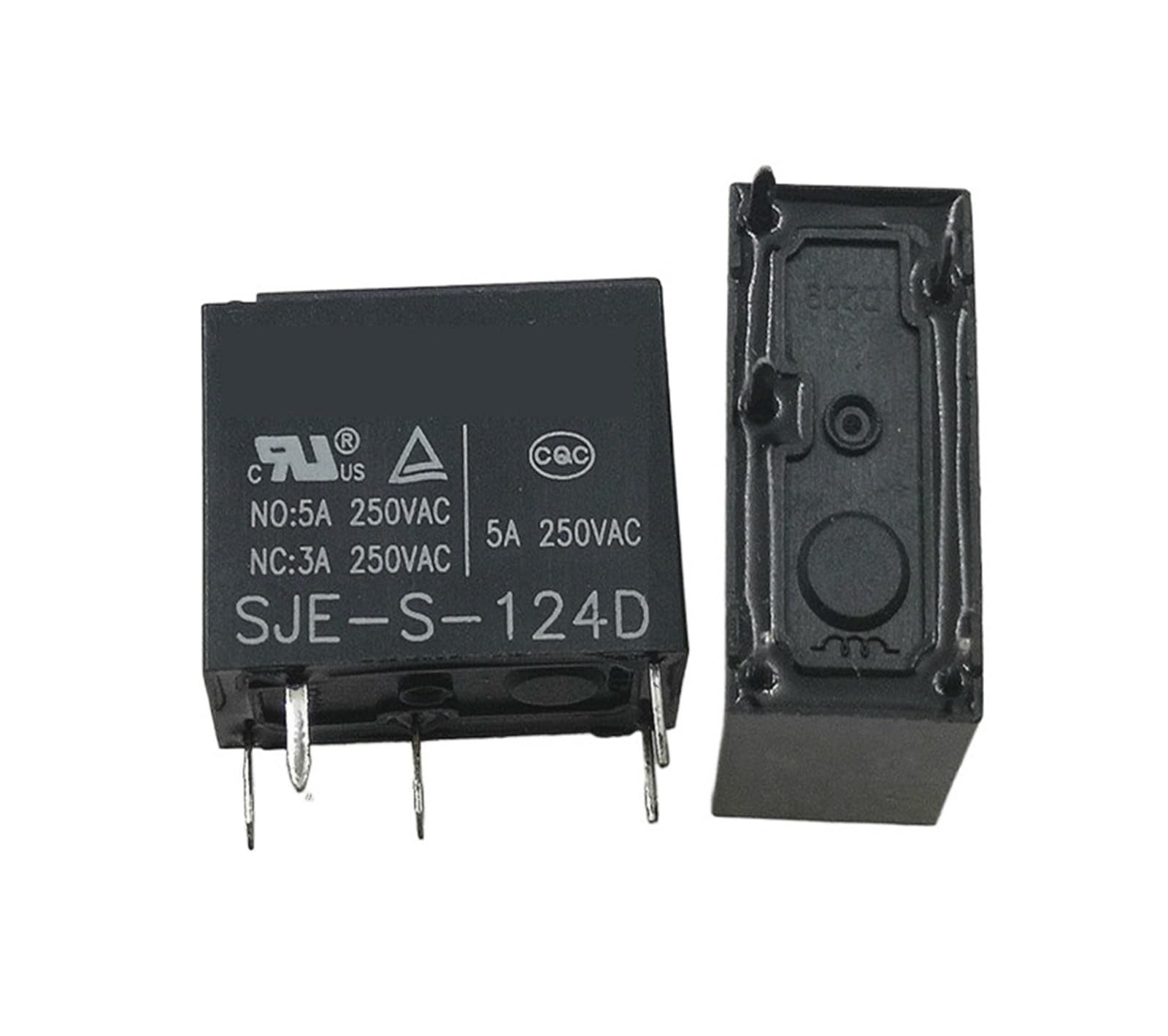 YLQUXEUV SJE-S-124D relay 24VDC group conversion 5-pin 3A250VAC HF33F-024-ZS3