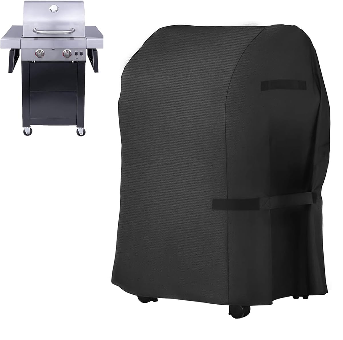 Copertura Barbecue per Char-Broil Advantage 225 S 140893 2026+ | Telo Copri Barbecue Esterno | Protezione UV Resistente Antivento con Coulisse | Telo Protettivo Impermeabile per BBQ Grill