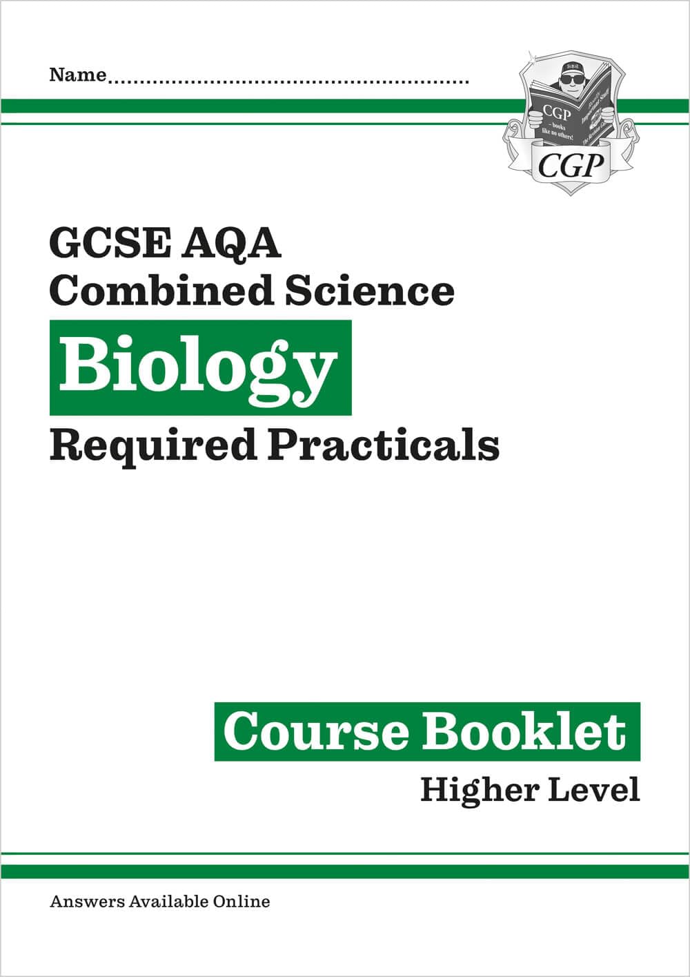 GCSE Combined Science Biology AQA Required Practicals Course Booklet - Higher (CGP AQA GCSE Combined Science)