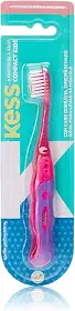 Kess Escova Dental Compact Kids Azul/Rosa