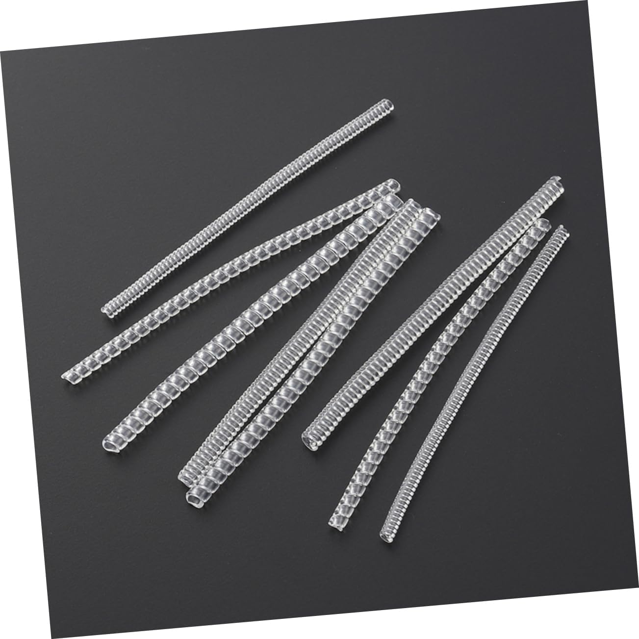 YOSADIER 12pcs Invisible Ring Adjuster Set Spring Rope Ring Size Reducer for Jewelry Resizing Tightener for Loose for Everyday Use