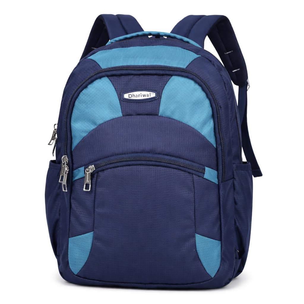 38L Water Resistant Dual Compartment Backpack BP-207 (BLUE)-image-0