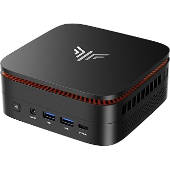NiPoGi Pinova P1 Mini PC A-MD Ryzen R2544 W11 Pro 4C/8T 3.7GHz Faster than i3-10110U/N150/N95/R2514/3500U 16GB DDR4 + 256GB M.2 SSD 4K UHD Triple Display /WiFi 5/BT 4.2/LAN for Office Education Multimedia