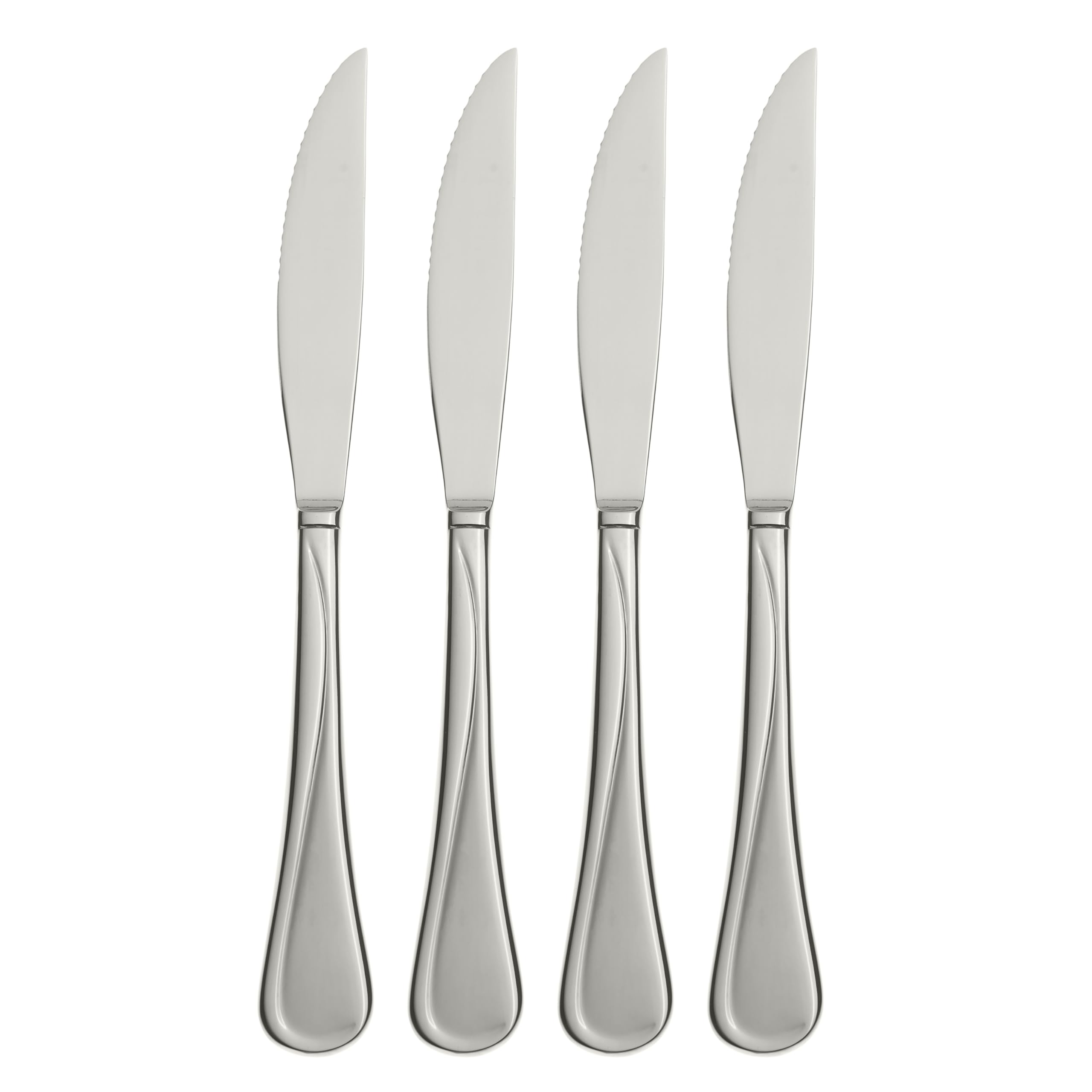 Oneida Flight Steak Knives Silverware Set for 4, Flatware
