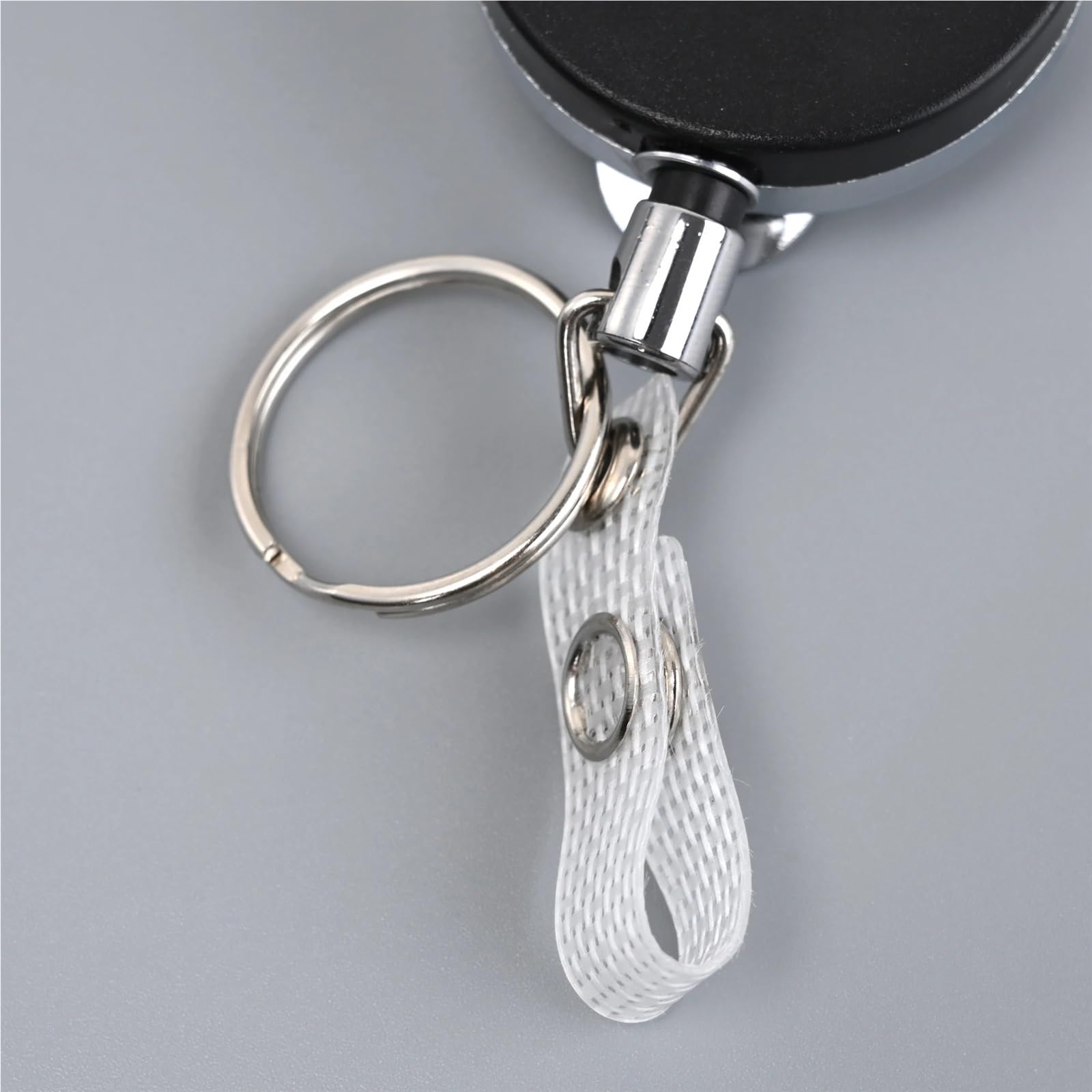 40 stücke Name Abzeichen Halter Landyard Keychain Reel Clip Heavy Duty Rollen Für Schlüssel Kartenhalter