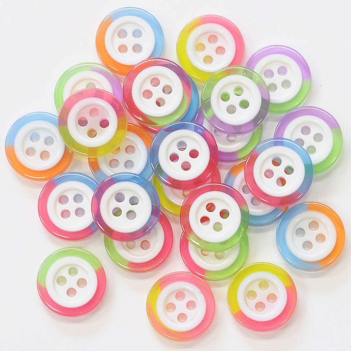 Amazon | MYmama まるで ドロップ カラフル な プラスチックボタン 