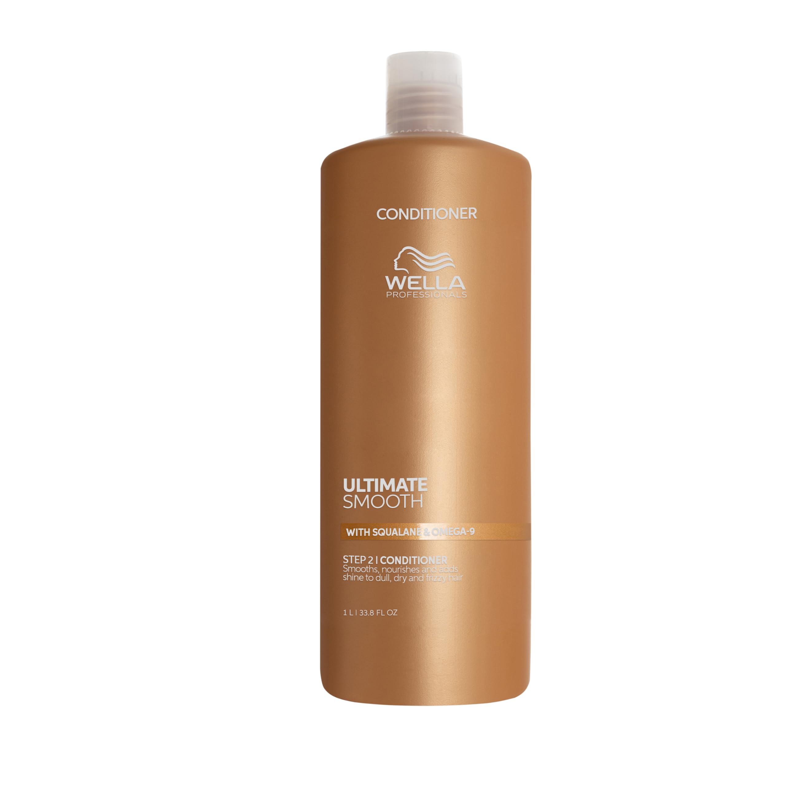 Wella Professionals Ultimate Smooth Conditioner - Nourishing Hair Conditioner With Squalane & Omega 9 - For Dry, Dull & Frizzy Hair (1l)