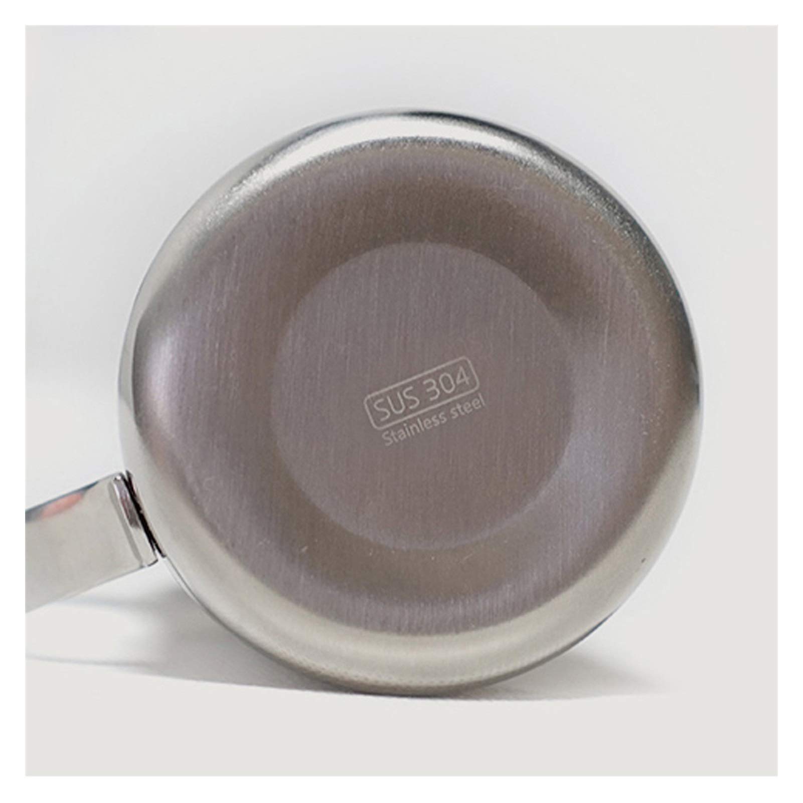 Bokon - 36 cremas de acero inoxidable para servir leche, café, crema, jarabe, campana de azúcar en forma de crema, café y café de 3 onzas