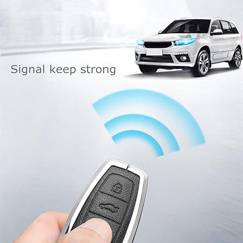 Miniatura 6 de POCHY Car Key Case Keychain Cover,for Toyota Prius Camry Corolla CHR CHR RAV4 Prado Izola Levin Avalon 2018 2019 2020