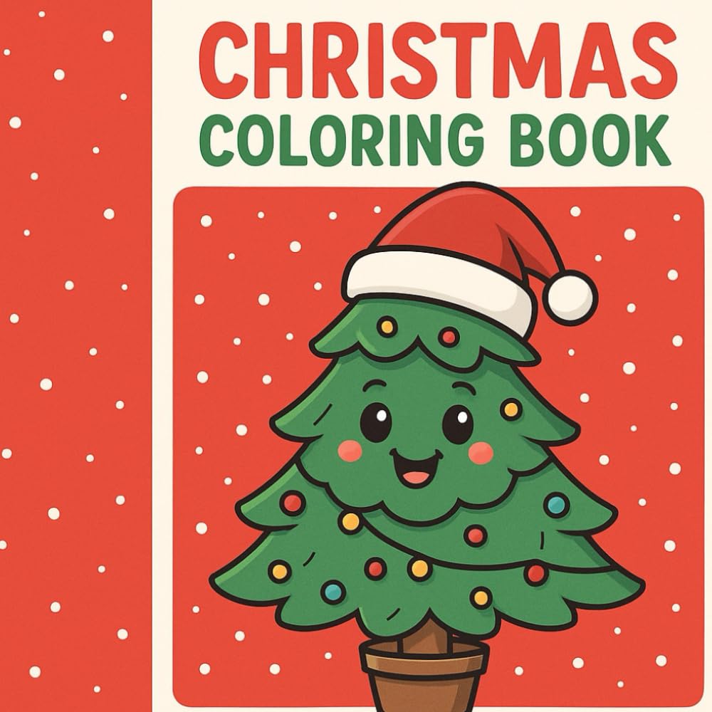 Christmas Coloring Book: Winter Coloring Page, Christmas Coloring Page For Kids Santa Claus