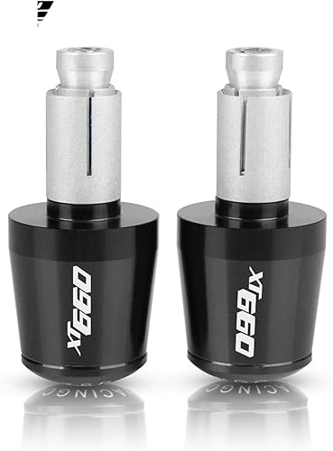 Miniatura 1 de 22mm Motorcycle Handlebars Grips Ends Bar Ends Handlebars Caps for YAMA-&HA XT660 X XT660X 2004-2017 2005 2006 2007 2008 2009 2010 Bar Ends