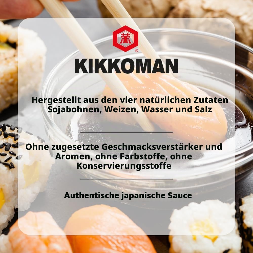 KIKKOMAN - Sojasoße Beutel - (400 X 10 ml)