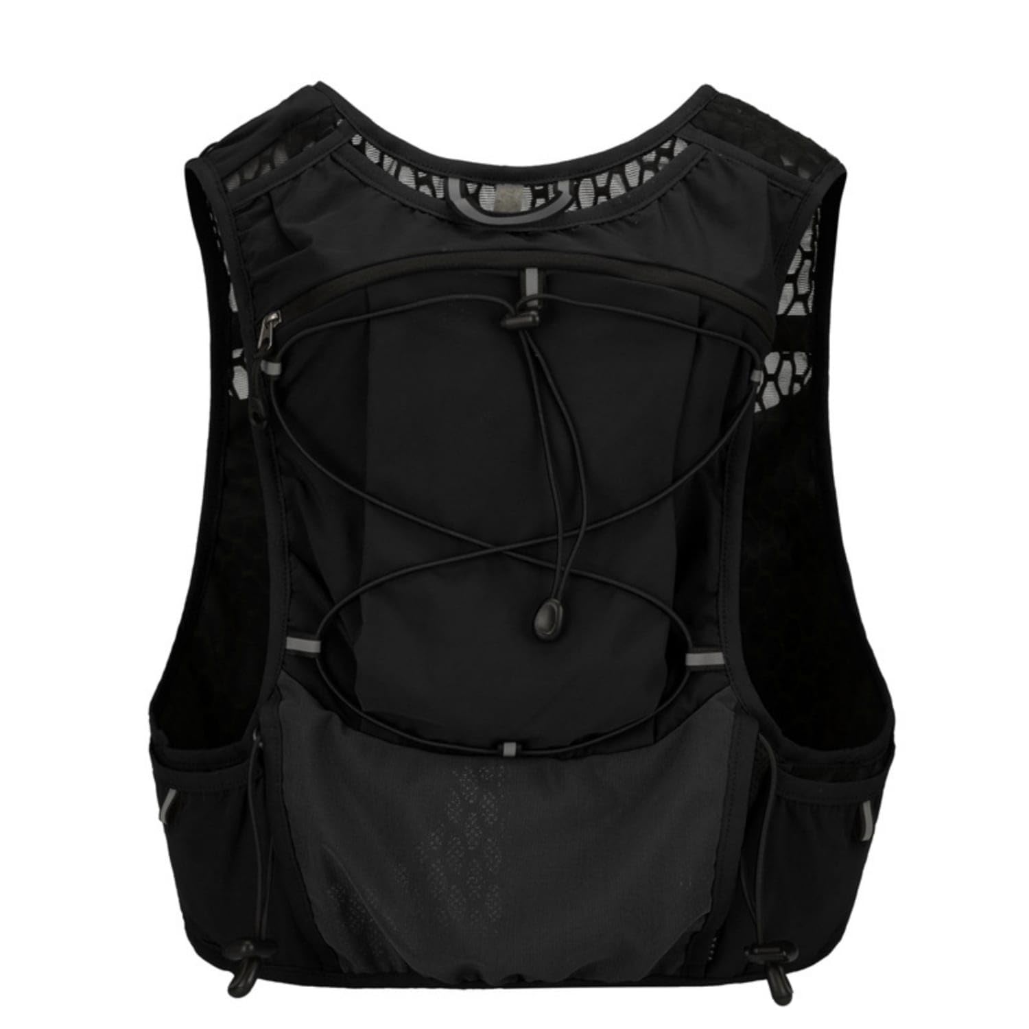 Lightweight Running Vest Backpack Breathable Hydration Vest Adjustable Running Backpack Secure for Runners, Endurance Race Training, Black-image-27