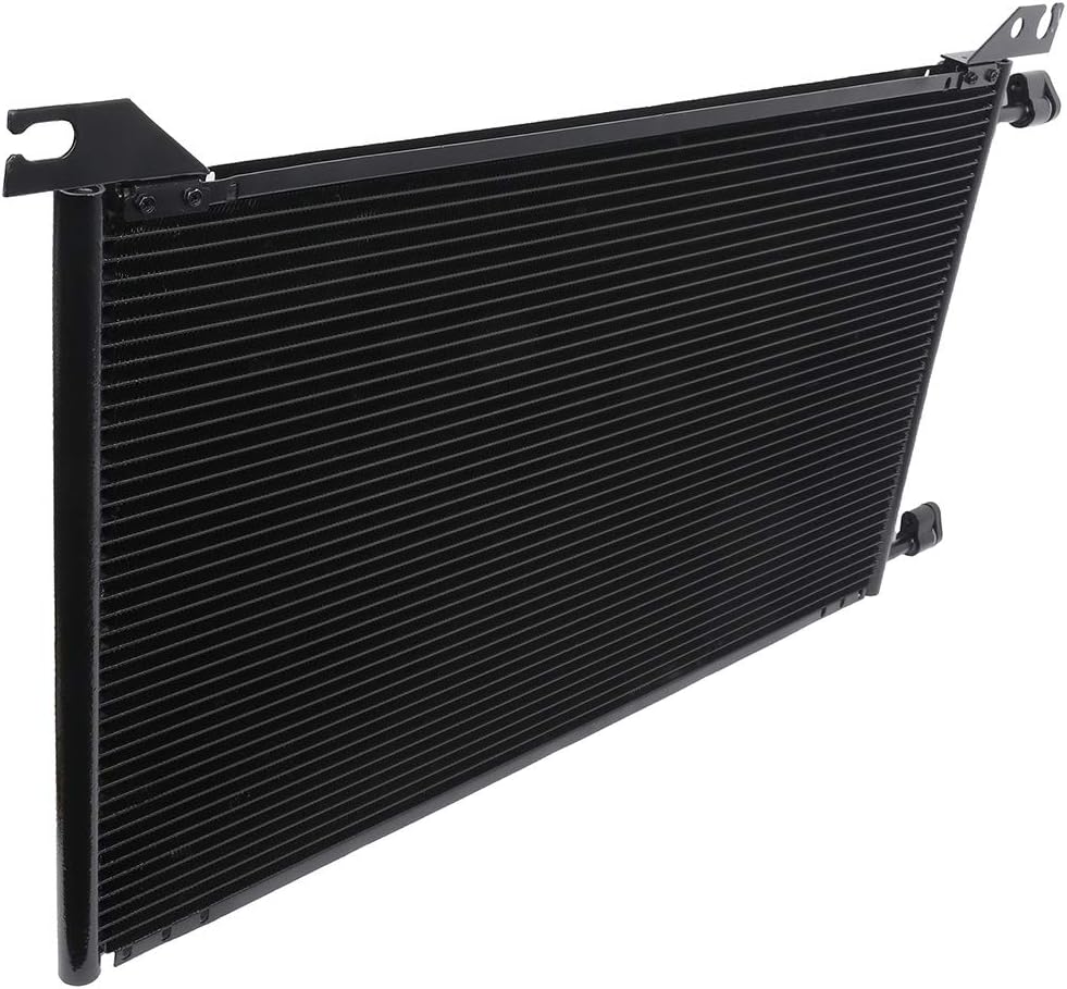 Condenser fit for 1999 2000 2001 2002 2006 2010 2011 2012 2013 for Chevrolet Silverado 1500 5.3L LS 4953 A/C Aluminum Condenser