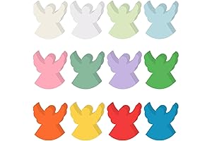 360 Piece Angel Paper Cutouts for Christmas Décor and Creative Crafts