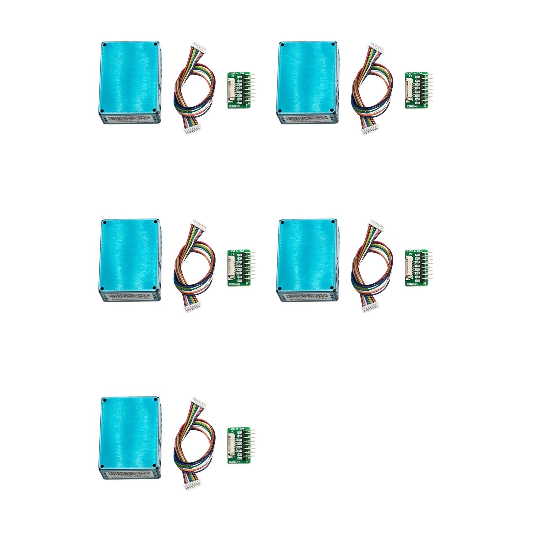 Jnchdghwa Blue 5X New Pm2.5 Pm10 Digital Particle Concentration Sensor Pms5003 With G5 Switch Board Cable