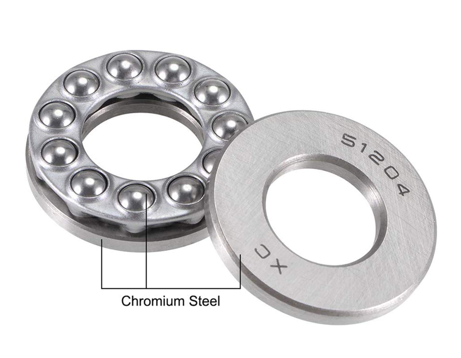 Carbon Steel Thrust Ball Bearings - 20mm -2