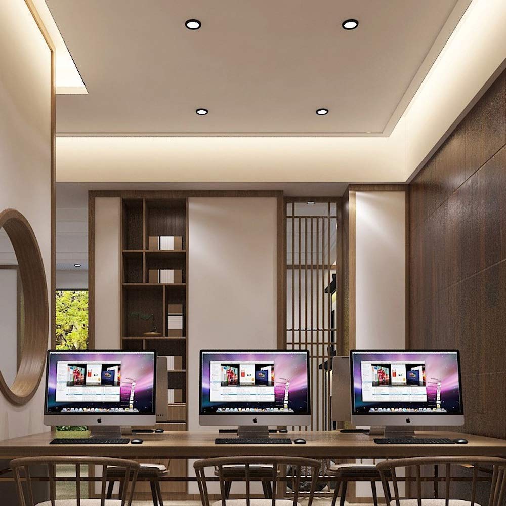 Focos LED empotrables de Techo para Interiores, 5 W de bajo Consumo para decoración de baños, Apliques de Pared AC110-240 V, Accesorios de iluminación para el hogar.