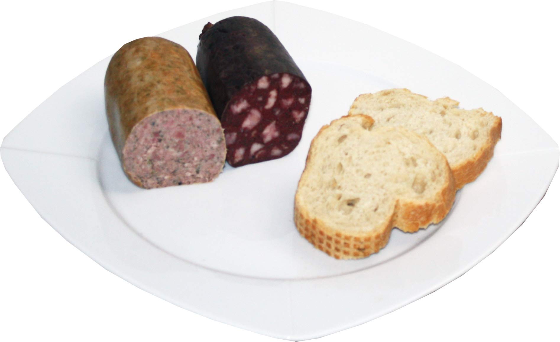 Sonderangebot Hausmacher Pack | 2 Stück Leberwurst & Blutwurst geräuchert | Aufstrich | Rotwurst | Premium-Qualität Wurst aus Bautzen | 2x 500g