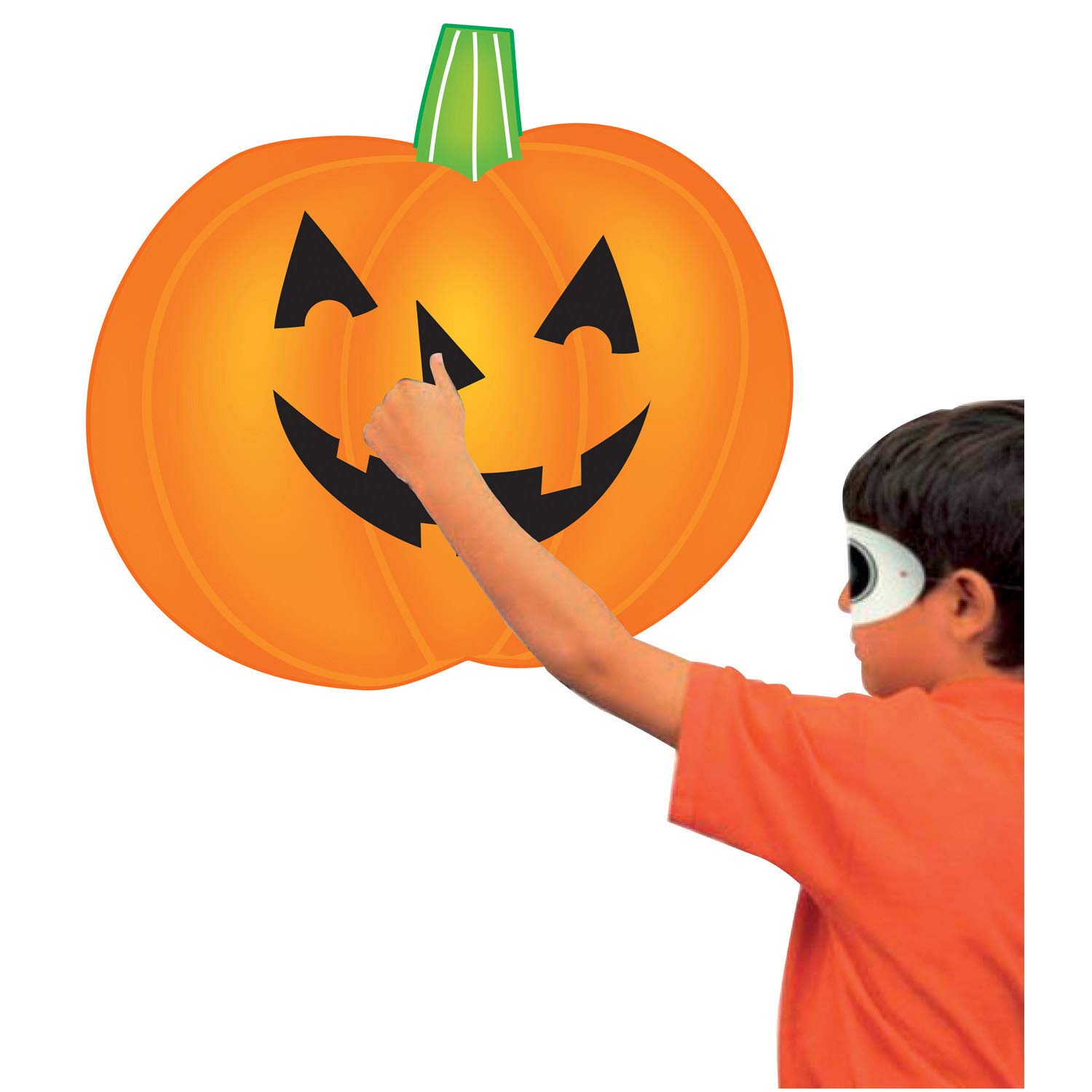 amscan Pumpkin Stick on Game 50cm x 50cm — image 1
