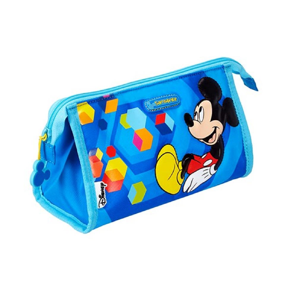 Samsonite LU0191 Polyester Mickey Toiletry Bag/Pencil Case | Perfect for Storing Items for Kids