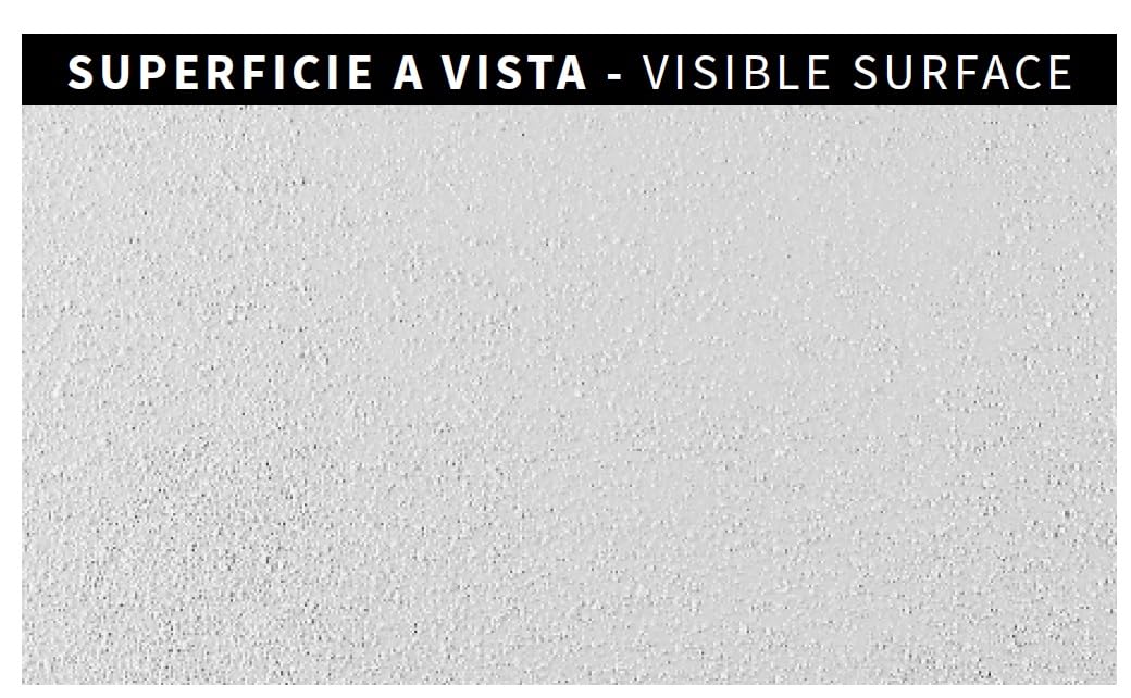 Akifix ITP ST15102.24 PANNELLI CONTROSOFFITTO SANDED IN FIBRA MINERALE BUCCIATA 600X600x15/5.76MQ (CONF.16PZ) Star Tone SANDED bordo Lay-in 24