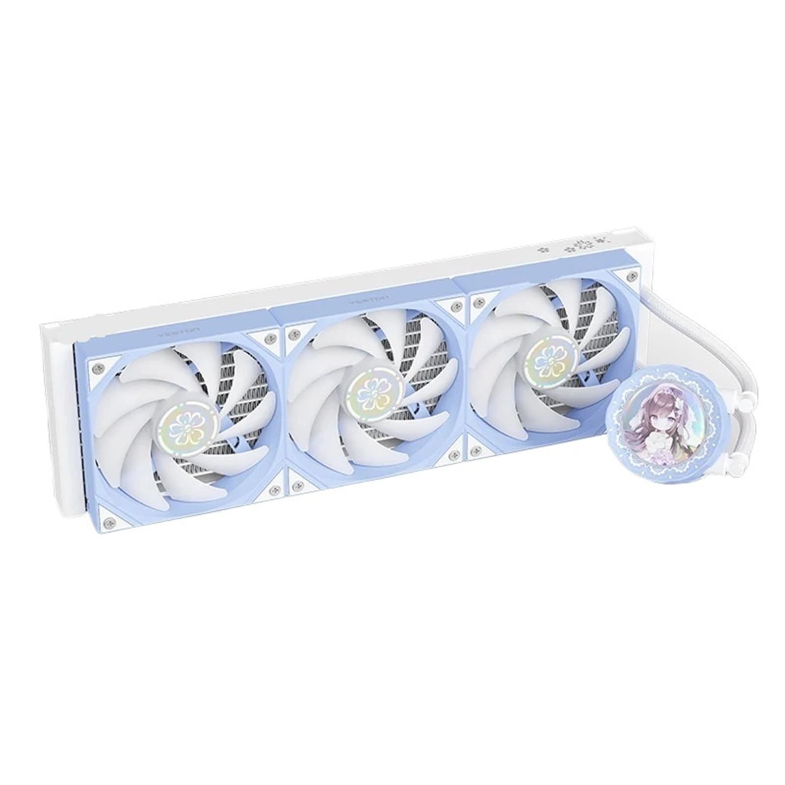 YT-360 CPU All-in-One Chłodnica Wodna, Obrotowa Głowica Chłodząca Wodą, Obsługuje LGA1700/115X/1200/AM5/AM4