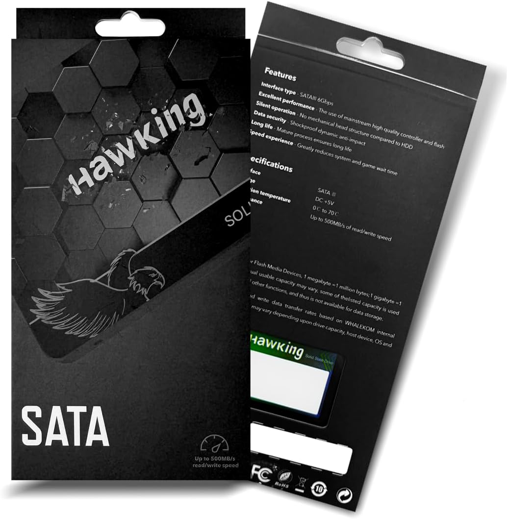 Review SSD SATA 2.5” Hawking 1TB: Testado por 30 dias com 500MBs