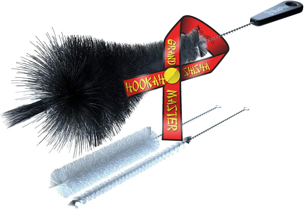 Hookah Brush Set Cleaning kit for Cleaning vases Bottles etc
