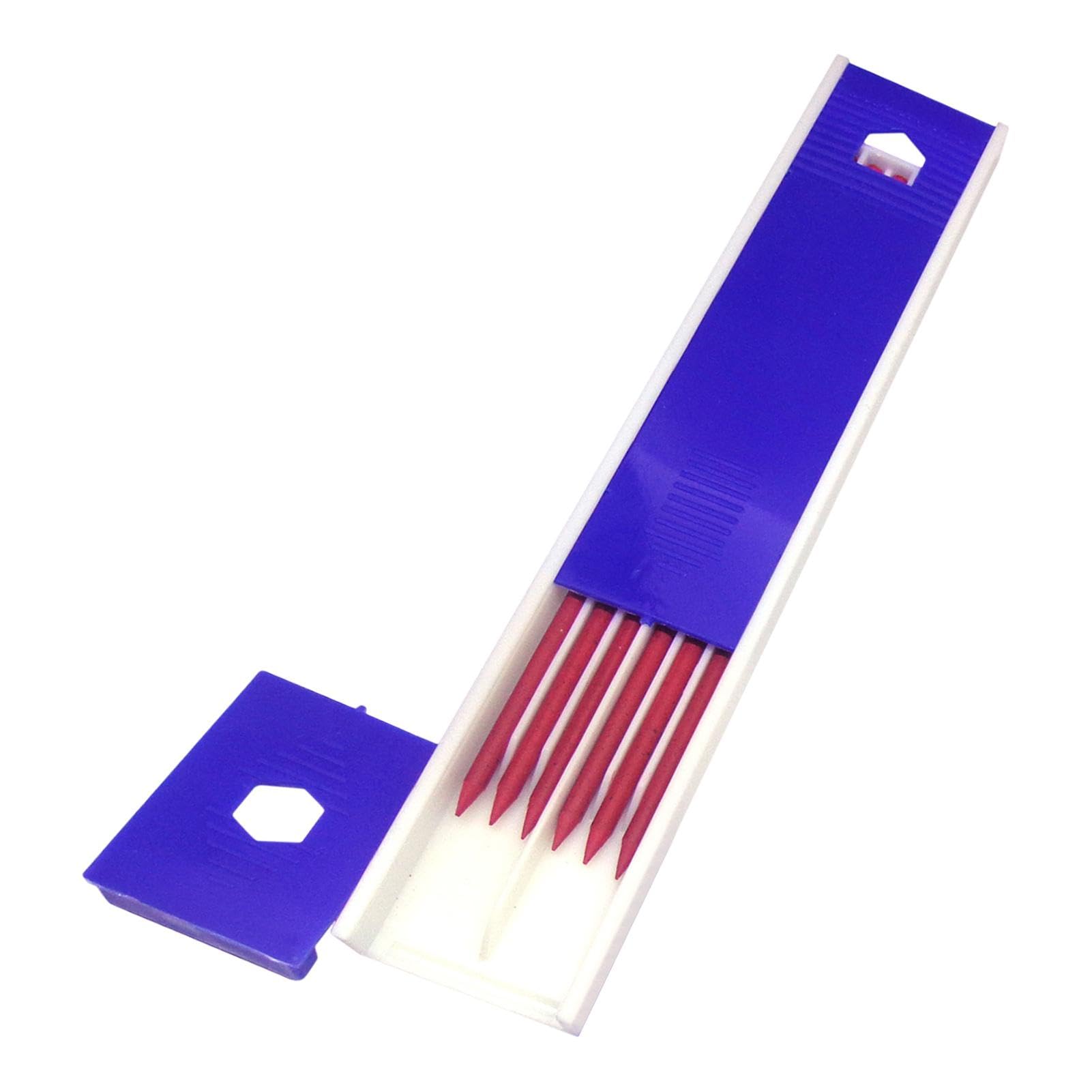 Recarga para lápices de carpintero – minas de 2,8 mm, lápices de repuesto sólidos profundos para construcciones mecánicas, minas para dibujos de carpintería