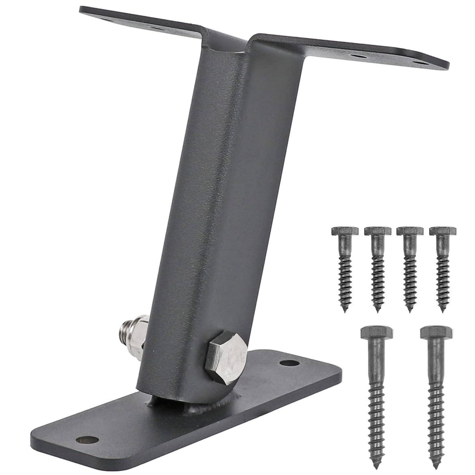 Soportes de pérgola para exteriores en acero inoxidable, resistentes para porches, patios de 6 pulgadas de grosor de pared ajustable